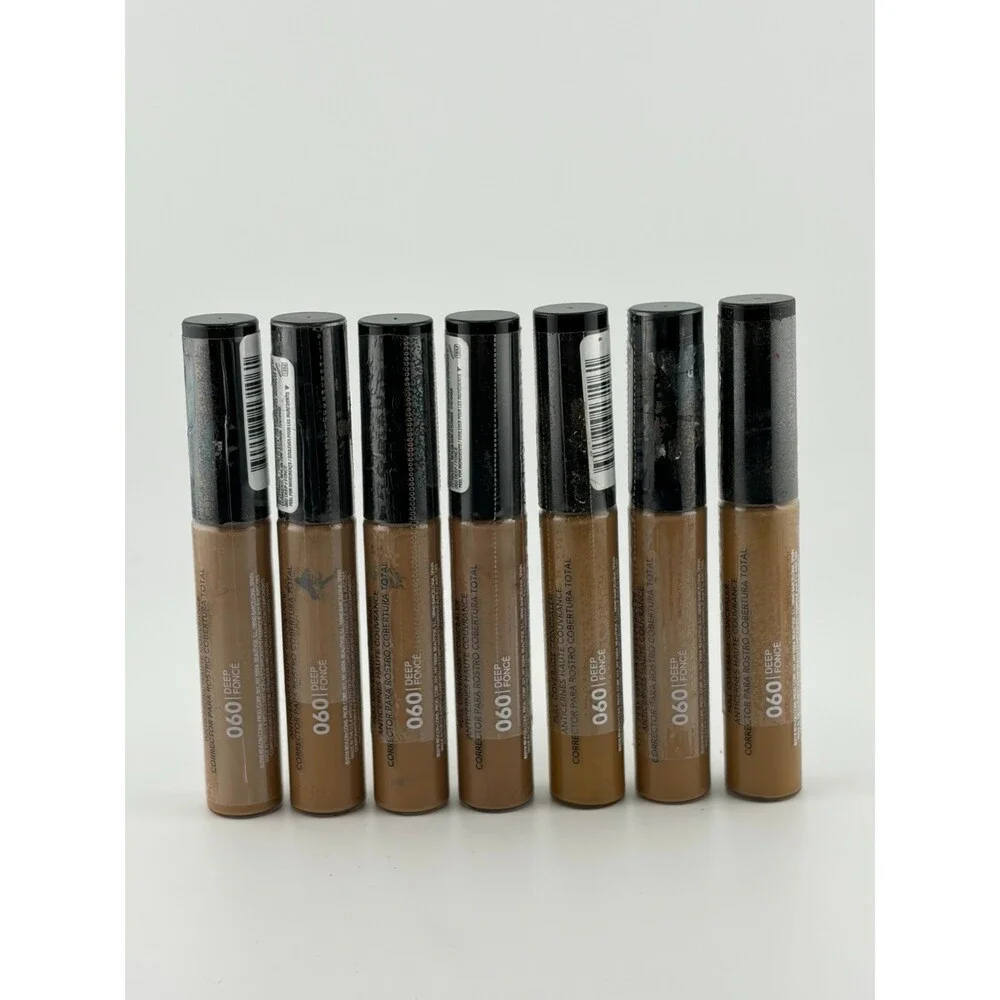 New Revlon ColorStay Full Coverage Concealer Makeup 18M 06 Deep - Set of 7